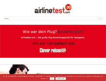 Tablet Screenshot of airlinetest.com